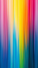Poster - A vibrant, abstract burst of colors blending seamlessly from warm pinks to cool blues, creating a lively and energetic atmosphere.