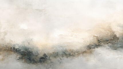 Poster - Soft Watercolor Flow, gentle hues blend seamlessly, creating a calming and ethereal backdrop for artistic expressions and designs.