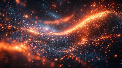 abstract cosmic background: 4k ultra hd