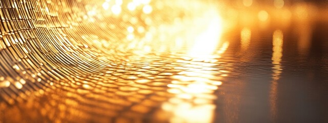 Poster - Polished Mirror Surface, intricate details of a flawless reflective texture, showcasing sharp reflections in a captivating close-up view