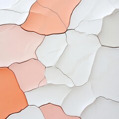 Poster - Abstract flowing shapes, combined with macro textures of cracked earth, represent themes of nature and climate.