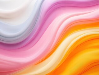 Poster - Dynamic swirling ribbons of light in vibrant colors, evoking motion and energy, ideal for creating lively brand imagery.
