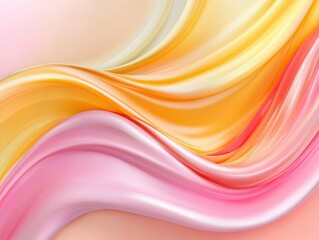 Poster - Dynamic swirling ribbons of light in vibrant colors, evoking motion and energy, perfect for vibrant branding visuals