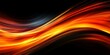 © Ruqqq - Abstract fiery wave design, dynamic energy flow, dark background, website banner