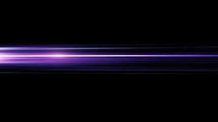 Poster - Abstract light streaks on black background