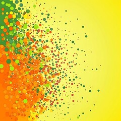 Aufkleber - Abstract colorful circles background