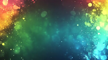 Aufkleber - Abstract colorful bokeh background image