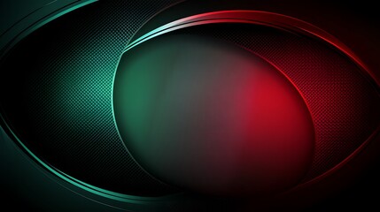 Aufkleber - Abstract dark futuristic design with vibrant colors