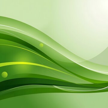 Abastract vibrant Futuristic Fresh Green Waves Background banner background ponix or phone walpaper.