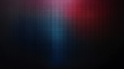 Poster - Abstract glowing grid display