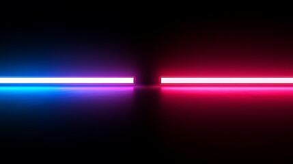 Poster - Neon lights, vibrant colors, abstract design, futuristic, background, graphic