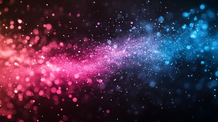 Wall Mural - abstract colorful bokeh lights background