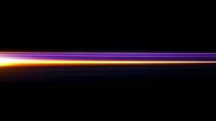 Poster - Abstract light trails on black background (1)