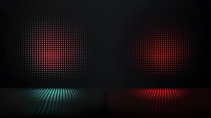 Poster - Abstract LED screen display stage background