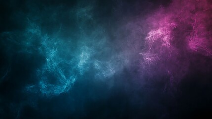 Poster - Abstract smoke swirling colors