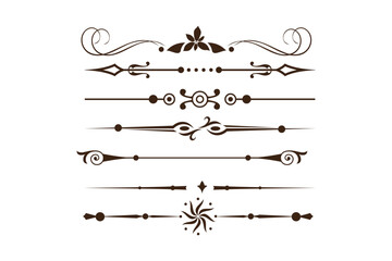 Wall Mural - ornamental rules
