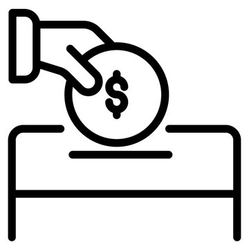 Flat Charity Design Ramadan Icon