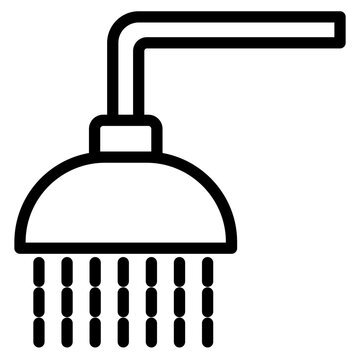 Ramadan Icon Flat Shower Design
