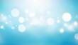 © Arthur - ethereal light blue background with soft glowing bokeh effect and scattered white circles, perfect for minimalist designs or banners