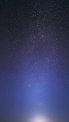 Wall Mural - Blue Scenery Background Night Starry Sky Glowing Stars. Scenic Bright Glow Of Sky Stars And Milky Way Galaxy. . Natural Background Backdrop