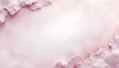 Poster - Pink background texture, vintage paper with soft old marbled grunge border illustration with cloudy white center. Pink watercolor abstract background. Watercolor pink background. Abstract pink texture