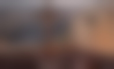 Poster - Blurry image of a person. The person is wearing a black shirt. The shirt is not visible