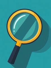 Poster - Digital marketing innovations, exploring new tools, flat design illustration, No logo, No Trademark, No text, minimal concept with copy space for stock photo illustration