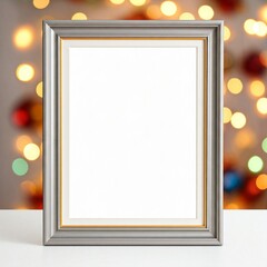 Wall Mural - frame with christmas tree