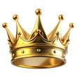 © Abdul Hannan - Golden crown isolated on transparent background