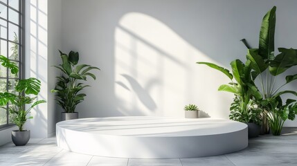 Wall Mural - Modern Minimalist Indoor Garden