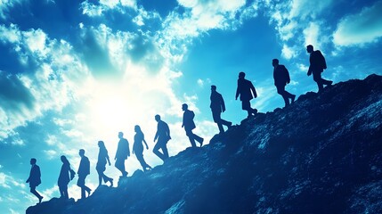 Poster - visionary business strategies focused on tactical execution leadership solutions and optimized devel