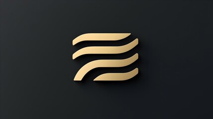 Poster - Sleek Modern Logo Design, a contemporary emblem featuring smooth lines, vibrant colors, and a global appeal, perfect for international branding.