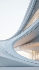 Poster - Dynamic architectural design contemporary art installation urban environment aesthetic viewpoint modern inspiration