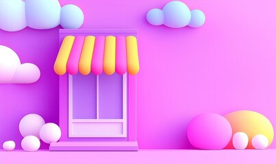 Poster - Online Shopping Experience, a user exploring various products on a digital platform, showcasing an engaging interface and diverse selections.