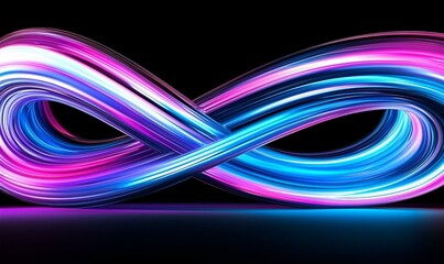 Poster - Vibrant Abstract Interpretation of Virtual Reality, a dynamic blend of colors and shapes reflecting the essence of digital landscapes and experiences.