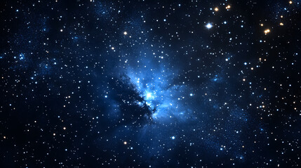 Wall Mural - Stars and nebulae in outer space, showcasing constellations in the galaxy