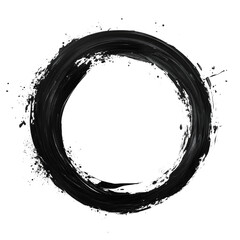 Aufkleber - Liquid forming a circular wave splash design