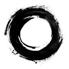 Aufkleber - Abstract Water Swirl Circular Design Element