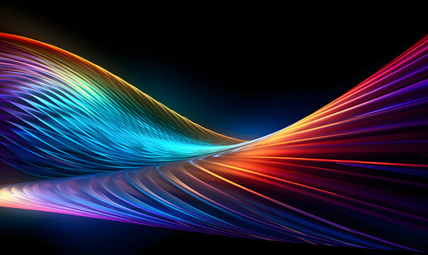 Abstract background with waves