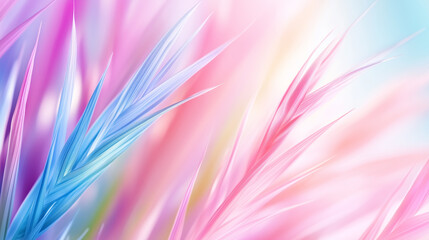 Poster - Colorful abstract background with pink and blue gradients