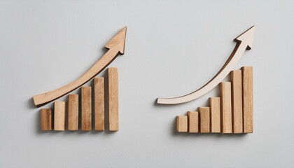 Two intersecting curve graphs, one rising and one falling, showing different axes