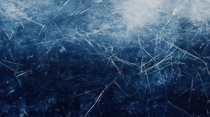 Poster - Abstract blue and white texture with lines and smoke effect.