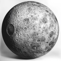 Wall Mural - a full view of the moon with craters