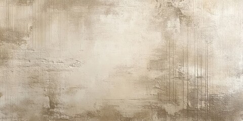 Aufkleber - textured abstract warm beige cream minimalist art background