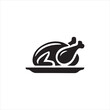 © Syed - illustration of a plate with chicken