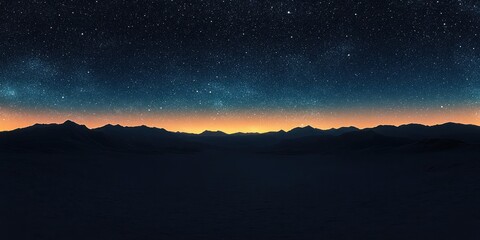 starry night sky texture desert landscape equirectangular hdri spherical panorama 360 degree cosmic 
