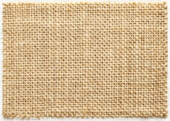 Wall Mural - Light Beige Cream Brown Jute Hessian Sackcloth Canvas Texture Background