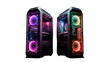 © waseemkhan - RGB PC Gaming Computer Case with Colorful LED Fans