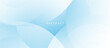 © pickup - Light Blue Abstract Background with Curved Lines