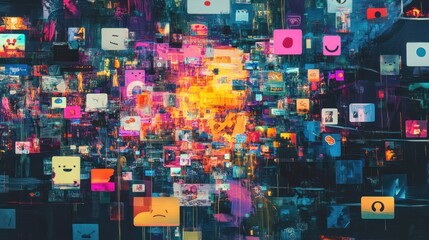 Poster - Digital Overflow: A Kaleidoscope of Online Content